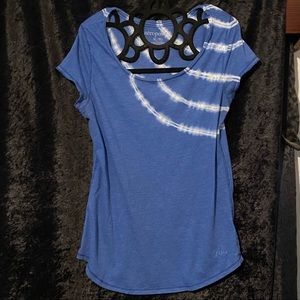 Aeropostale Blue Tie Dye Tee